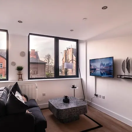 Stayzeni, Alexandra Rise Manchester Sleek 1 Bed Exterior photo