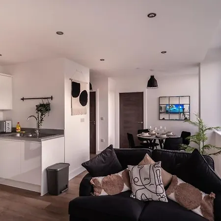 Stayzeni, Alexandra Rise Manchester Sleek 1 Bed Exterior photo