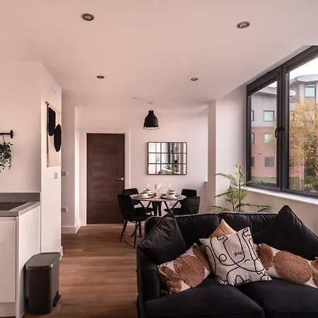 Stayzeni, Alexandra Rise Manchester Sleek 1 Bed Exterior photo