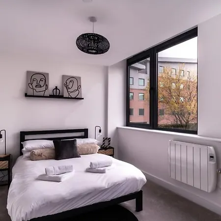 Stayzeni, Alexandra Rise Manchester Sleek 1 Bed Exterior photo
